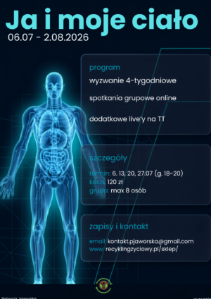 Ja i moje ciało: grupa online (4 spotkania w lipcu)